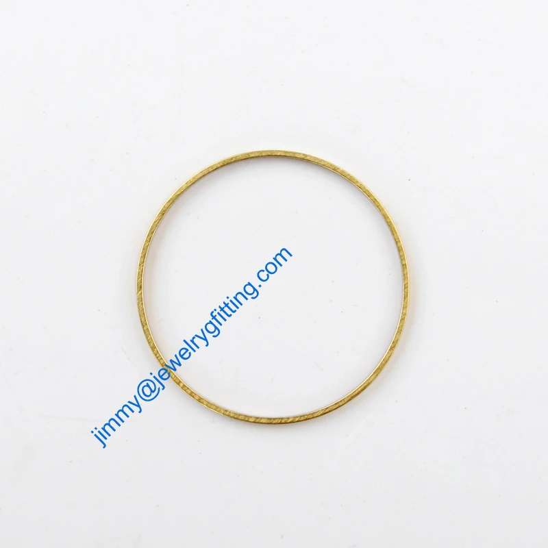 

3000PCS Raw Brass Circle 23*1*1mm copper Rings jewelry findings Conntctors Quoit