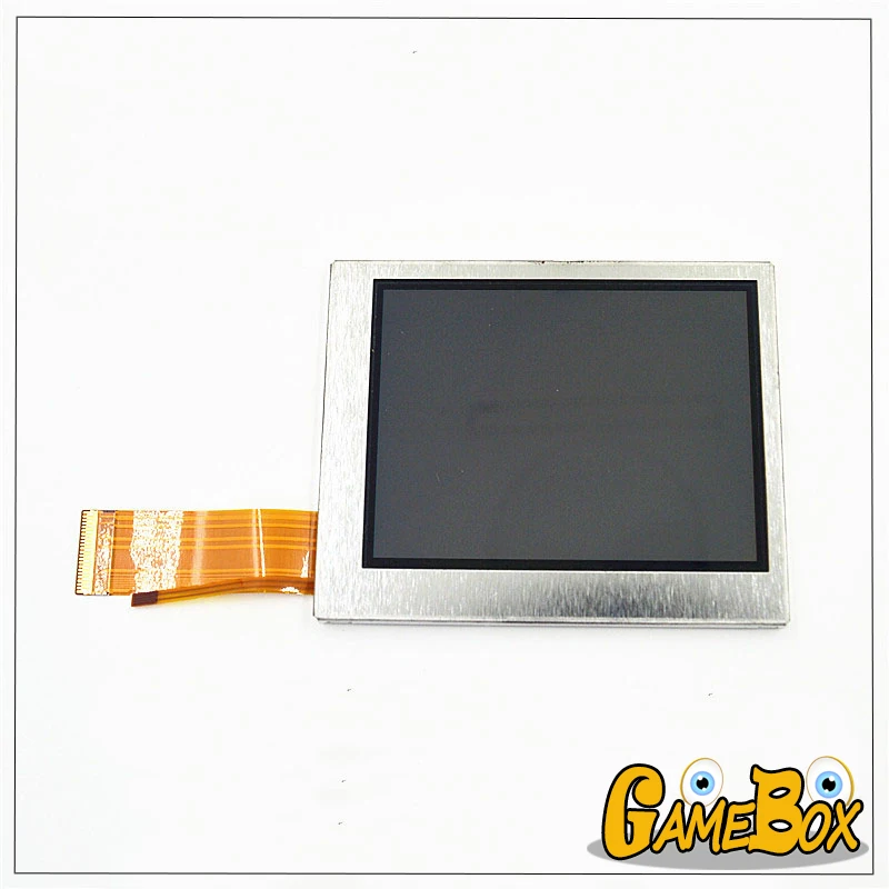 หน้าจอแสดงผล LCD ด้านบน/ด้านล่างของใหม่ของแท้สำหรับ nintend ndsconsole