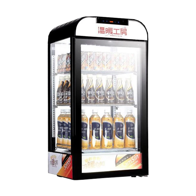 

Beverage Heating Cabinet Commercial Beverage Showcase Commercial Drinks Warming Case SR-65