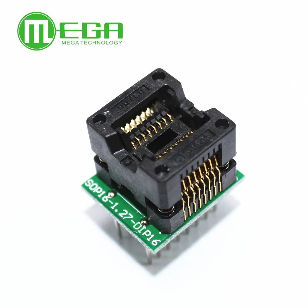 SOP16 TO DIP16 SOP16 turn DIP16 SOIC16 to DIP16 IC socket Programmer adapter Socket 150mil