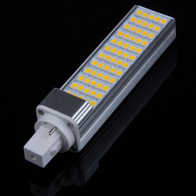 LED Corn Bulb SMD 5050 LED Lamp 180 degeree AC85-265V 9W 12W 13W 15W 16W LED Lighting E27 G24 LED Horizontal Plug Lamp