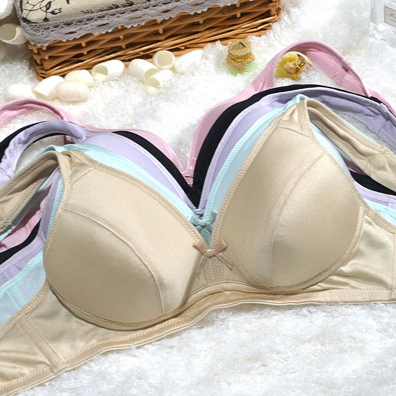 

No Rims Bra 100% Silk Comfortable A Chip Girls Bra