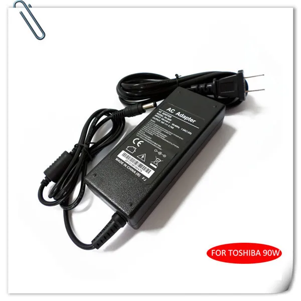 

90W Laptop AC Power Adapter for Toshiba Satellite a215-s7416 a305-s6837 carregador de bateria portatil caderno cadernos cargador