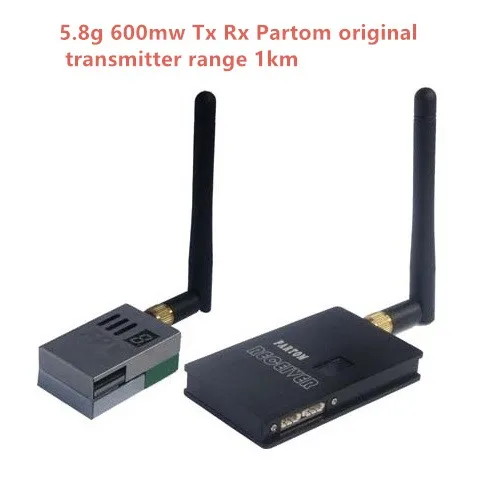 5.8ghz 5.8G 600mW 9CH Wireless AV transmitter and receiver cctv monitor system transmitter and receiver long range system 1km