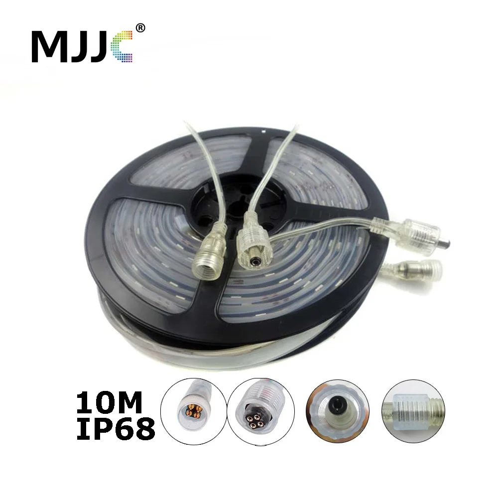 

Светодиодная лента водонепроницаемая IP68 10 м 300 SMD 5050 гибкая лента 12 В RGB теплый дневной свет холодный белый светодиодные ленты для улицы