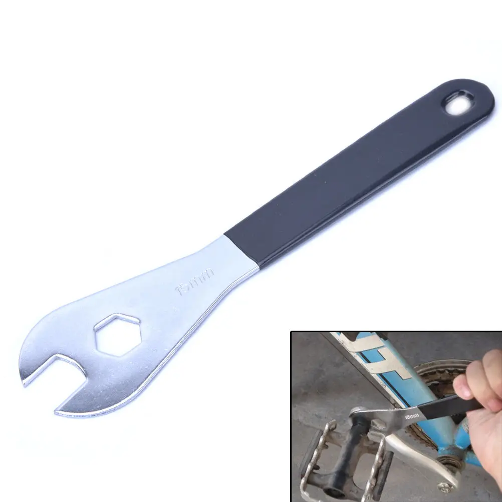 

Professional 15mm Bike Bicycle Pedal Spanner Wrench Tools Remover*Repair Tool SP