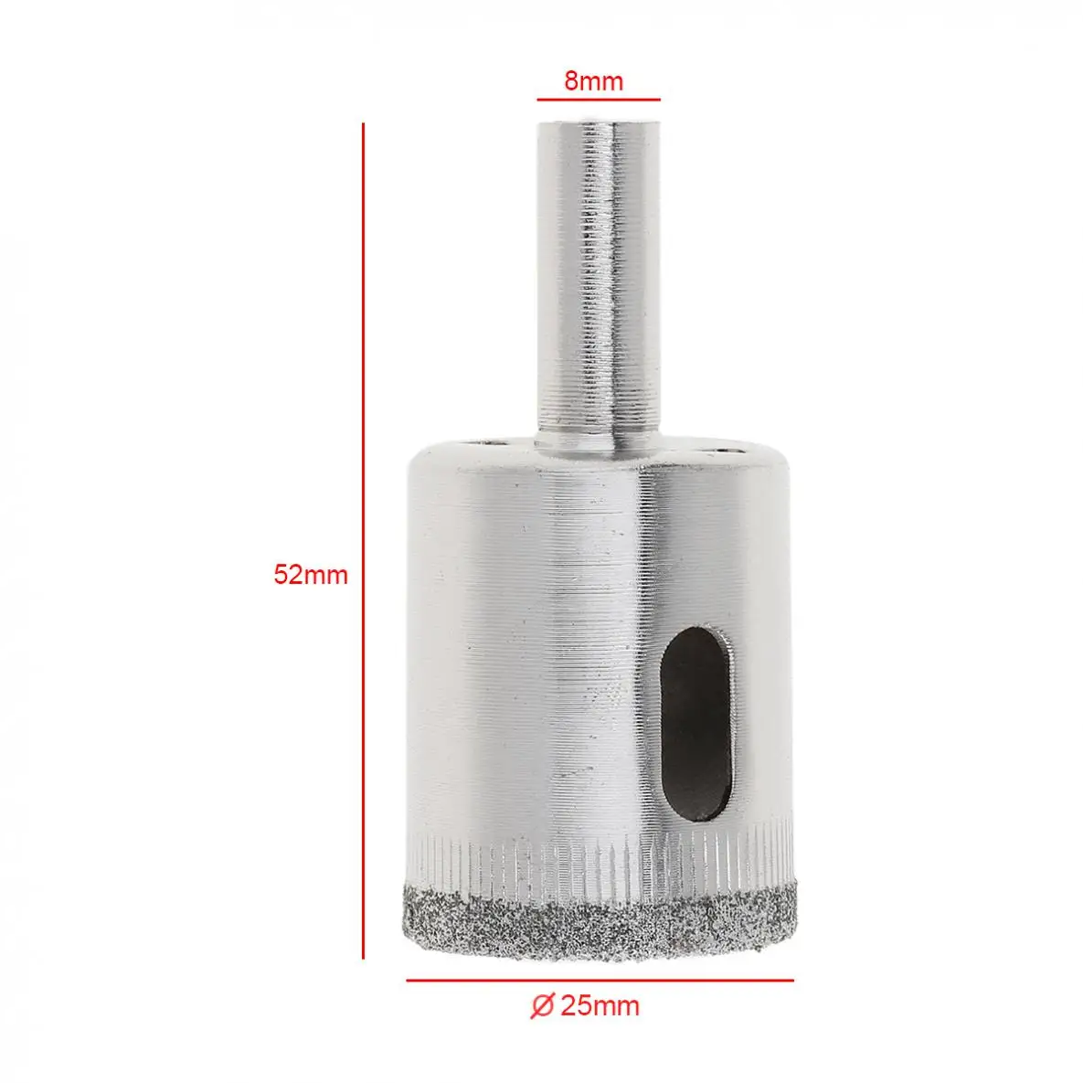 10/12/14/16/18/20/22/25mm Diamond Coated Core Hole Saw Drill Bit Set Tools Glass Drills Hole Opener for Tiles Glass Ceramic