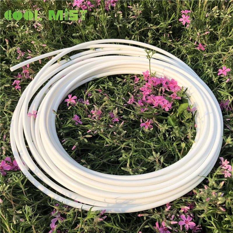 S095 Upgrade PE water pipe white hose for water purifier cleaner two points hose line 20M/roll