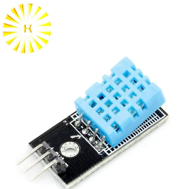 New Temperature and Relative Humidity Sensor DHT11 Module with Cable for arduino Diy Kit Connector