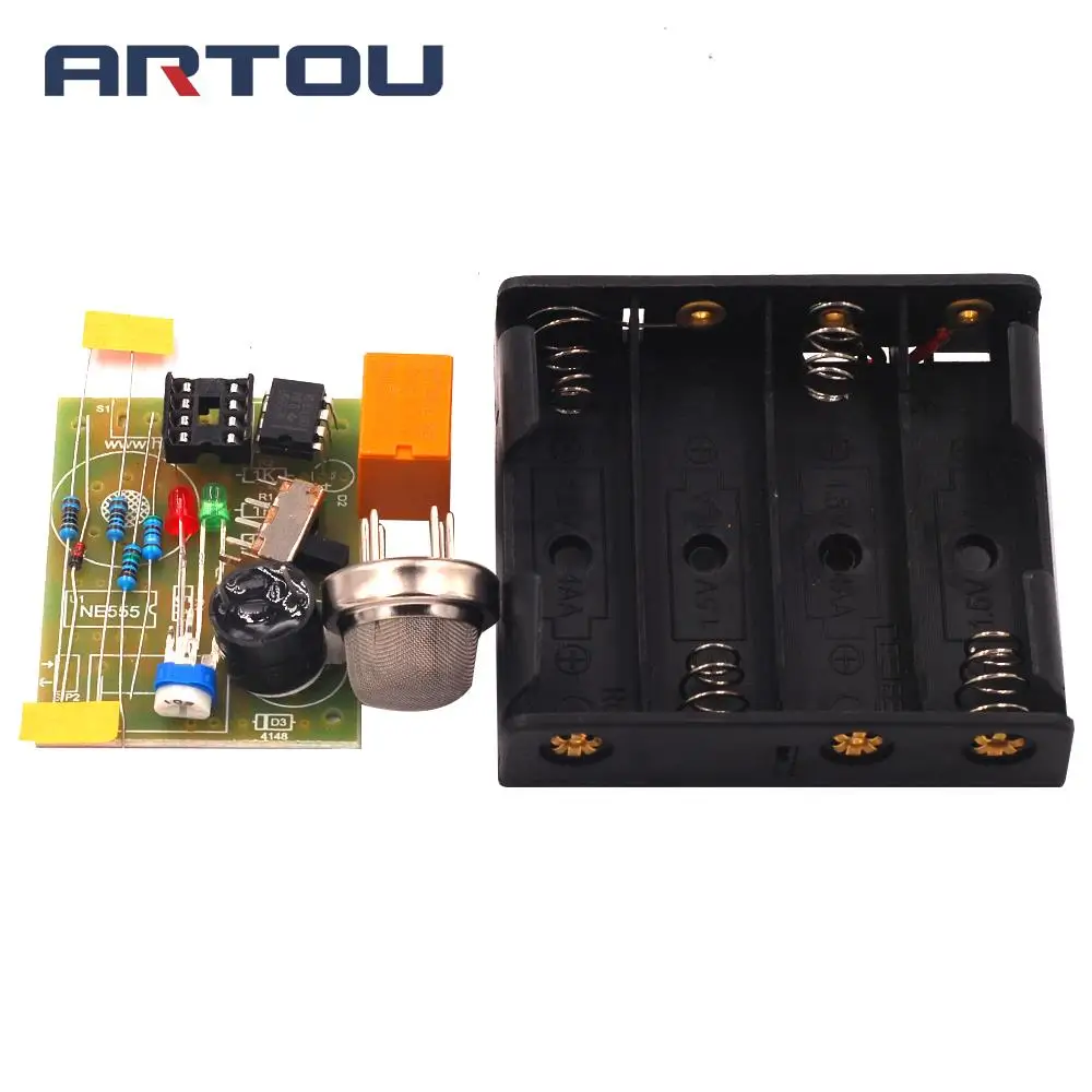 Toxic Gas Alarm Liquefied Gas Natural Combustible Leakage Leak Gases Detection Alarm Module Sensor Electronic Production DIY Kit