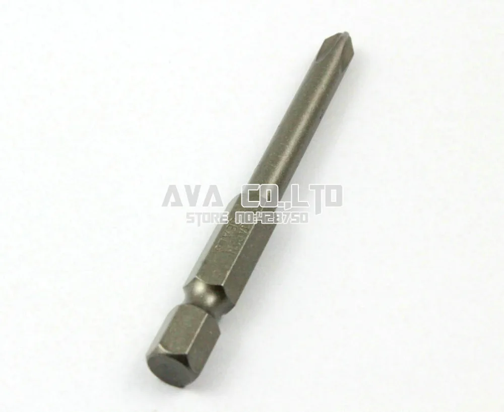 10 Pieces Magnetic Phillips Screwdriver Bit S2 Steel 1/4