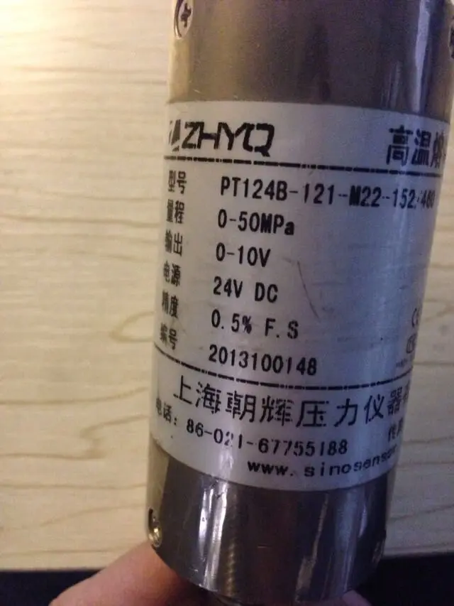 

Melt pressure transducer PT124B-121- 35MPa -M14 output 0-10V