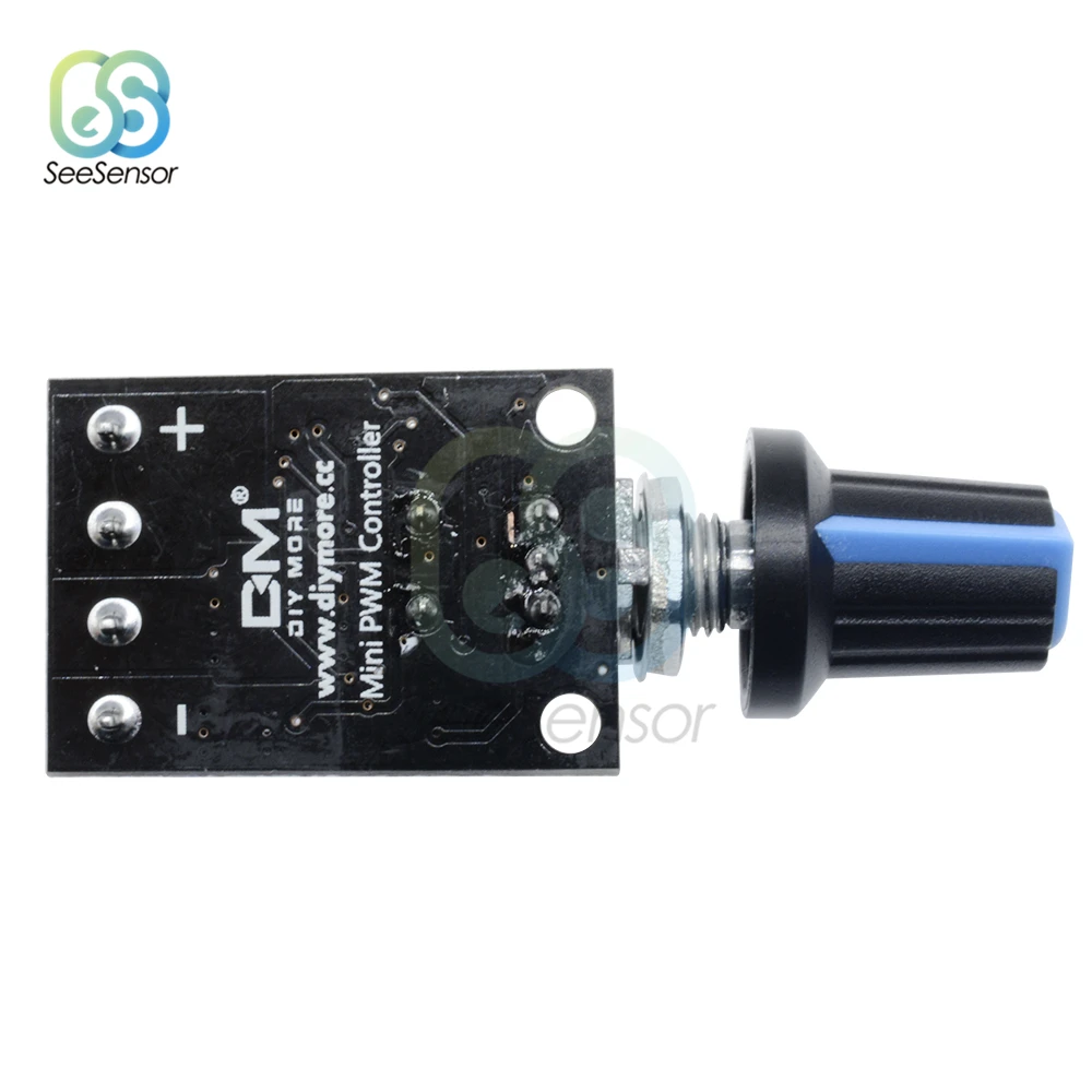 Stepless DC Motor Speed Controller 10A PWM Speed Regulator LED Dimming 5V-16V Led Regulator Switch