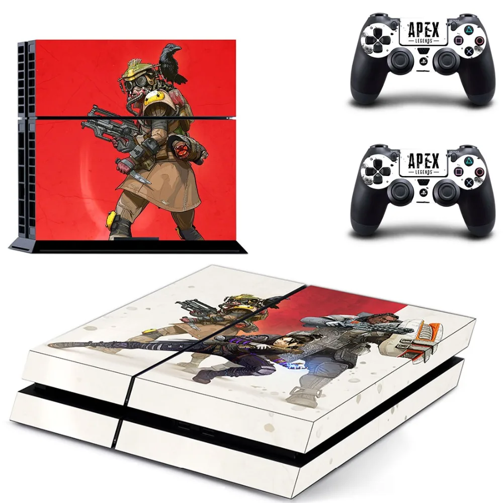 Game APEX Legends PS4 Skin Sticker Decal For PlayStation 4 Console and 2 Controllers PS4 Skins Sticker Decal