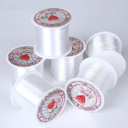 15-100M Transparent 0.2-0.6mm Non-Stretchy Fishing Rope String Line Cord Beading Beads DIY for Jewelry Making Bracelet&Necklace