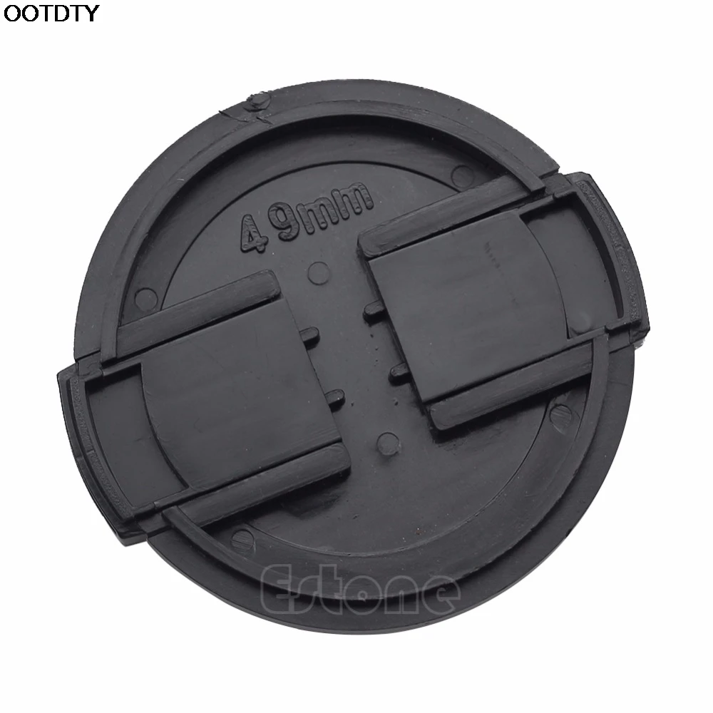 49mm Front Lens Cap Snap on Front Lens Cap for Nikon for Canon for Pentax for Sony SLR DSLR camera DC #L060# new hot