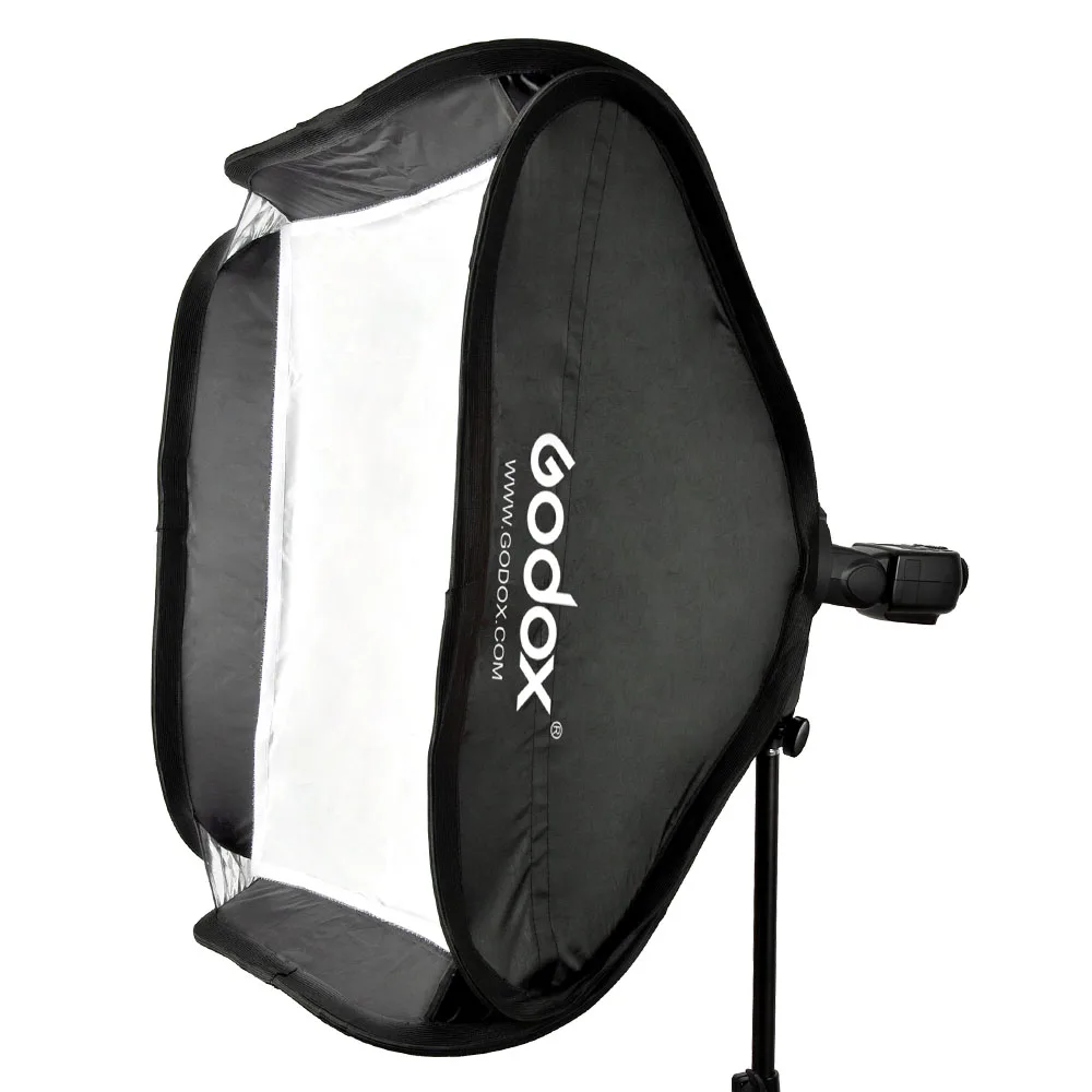 GODOX Fold Portable Photo Studio Softbox Diffuser 40 x 40cm with S-Type Bowens mount Bag Kit for Flash Speedlite Beauty Dish