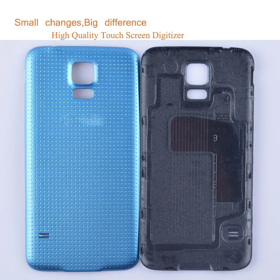 Voor Samsung Galaxy S5 I9600 G900F G900H SM-G900F G900 Behuizing Batterij Cover Back Cover Case Deur Achter Chassis Shell S5 cover