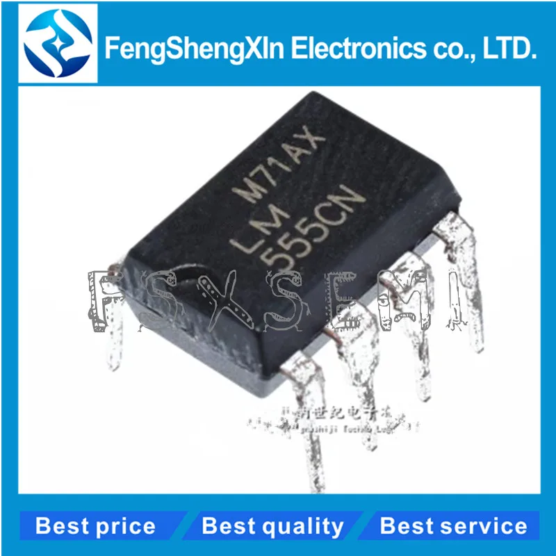 10pcs LM555CN DIP8 LM555 DIP-8 555CN DIP LM555CM sop LM555CMX SOP-8