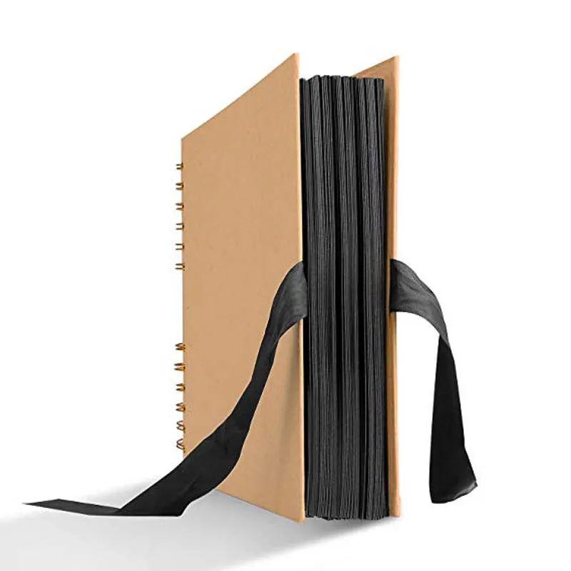 Scrapbook, 80 Pages Photo Album, Great for Craft Paper DIY Anniversary, Wedding, Valentines Day Gifts