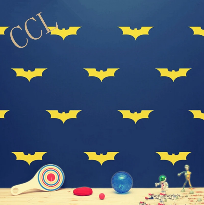 22 PCS hero Logo Removable Wall Stickers Vinyl Mask Wall Decal Kids Art Mural Decor
