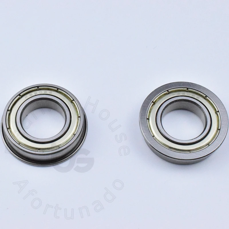 Flange Bearing 10pcs F6902ZZ 15*28(30.5)*7(mm) chrome steel Metal Sealed High speed Mechanical equipment parts