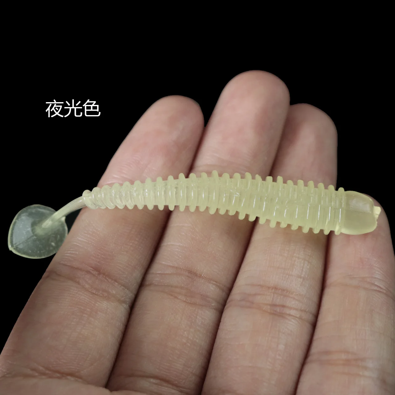 10 sztuk/partia połowów miękkie przynęty robak Grubs T ogon Wobblers sztuczne 5cm 6cm 7cm przynęty Jigging gumowe karpia ryby wędkarskiego — zdjęcie 3