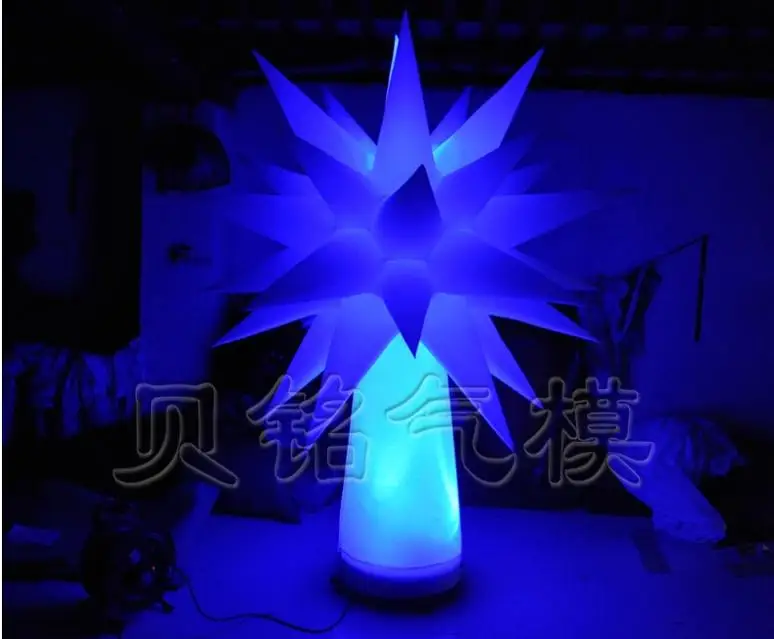 

1pc Hot selling Stage lighting model Custom LED inflatable Lighting Tree decoration star tree 220V