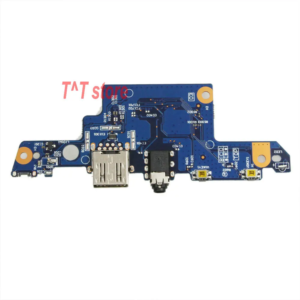 original 856808-001 for M6-AQ M6-AQ003DX M6-AQ005DX M6-AQ103DX Usb audio Power Button Board test good free shipping