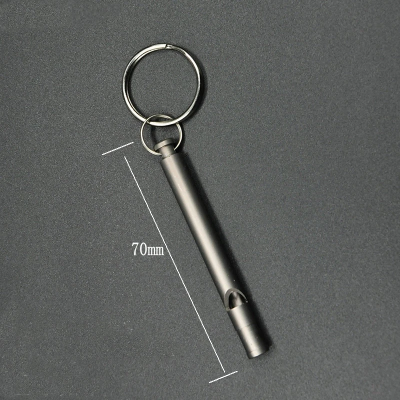 Should Emergency Survival Aluminum Alloy High For Audio Whistle Son Thin Body Training To Unisex Educational Metal Whistling