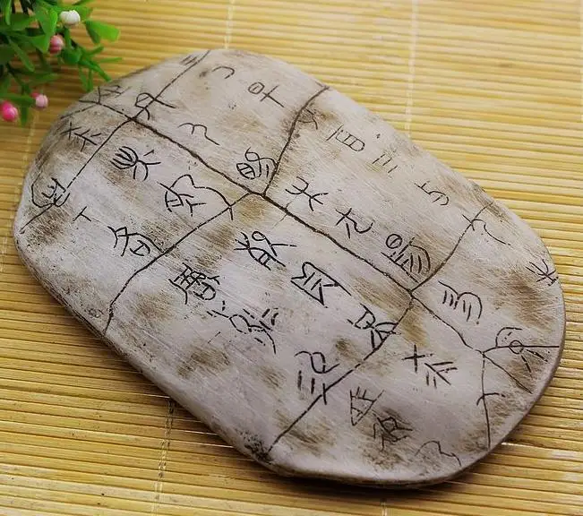 Rare Old  Chinese Shang dynasty of ancient Chinese characters ---- Oracle, free shipping