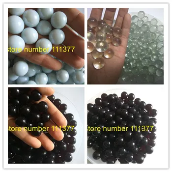 1,6 cm ball transparent weiß oder schwarz glas marmor Pachinko bälle bunte perlen 16mm checkers fisch tank Vase Füllstoff