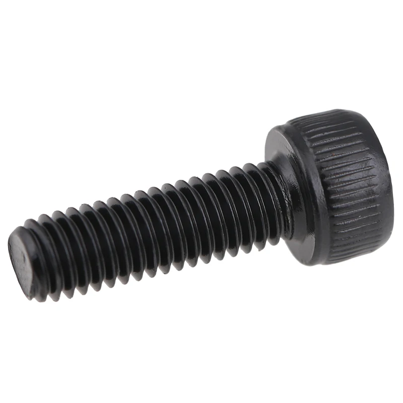 50pcs DIN912 M1.4 M1.6 M2 M2.5 M3 M4 Black grade 12.9 Alloy Steel Hexagon Socket Hex Head Cap Screws Car Bike Screw Screws Bolts