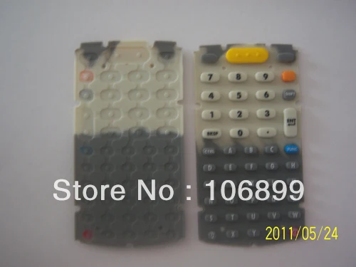 

10pcs/lot for Symbol MC3090-R MC3090-G MC3090-K 48 Keys Rubber Keypad