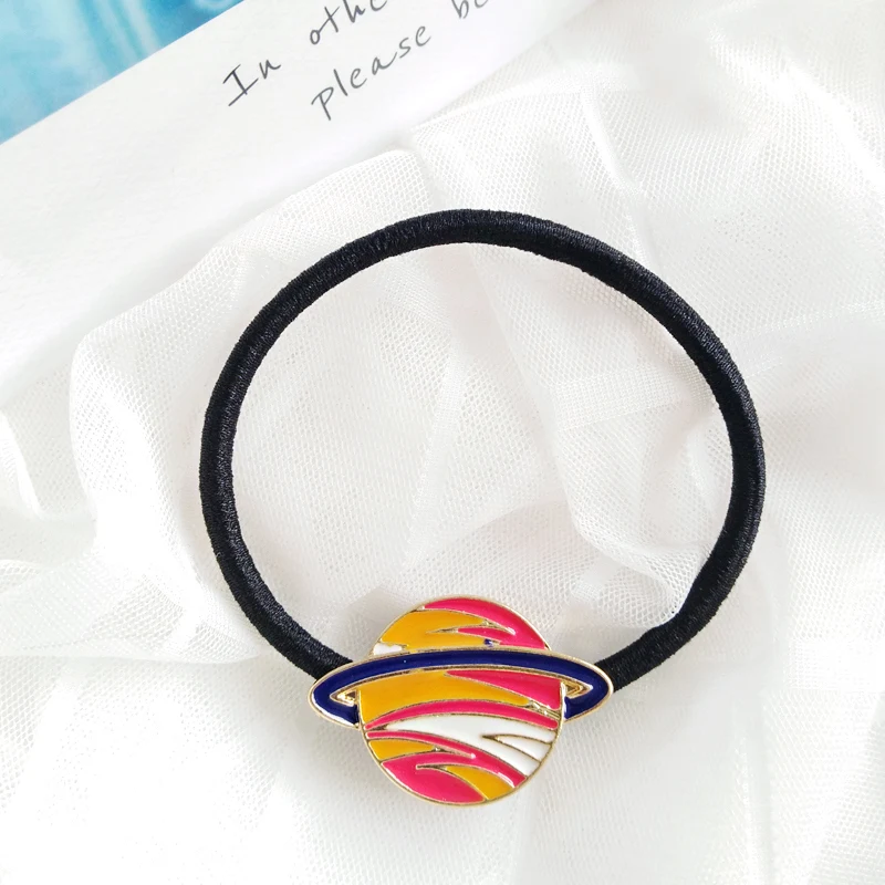 H059 Cartoon Sweet Cute Animal Rabbit Bear Unicorn Cat Planet Astronaut Hair Band Hair Accessary Wholesale view 6