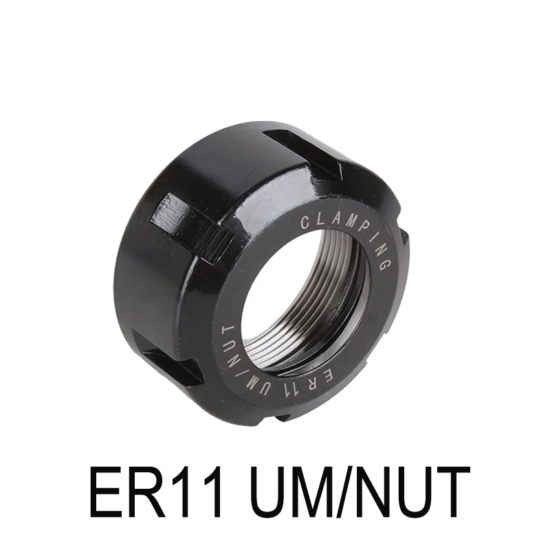 ER8/ER11/ER16/ER20/ER32/ER40 UM Nut High quality for CNC Milling Machine Engraving Lathe Tool Spring Collet nut