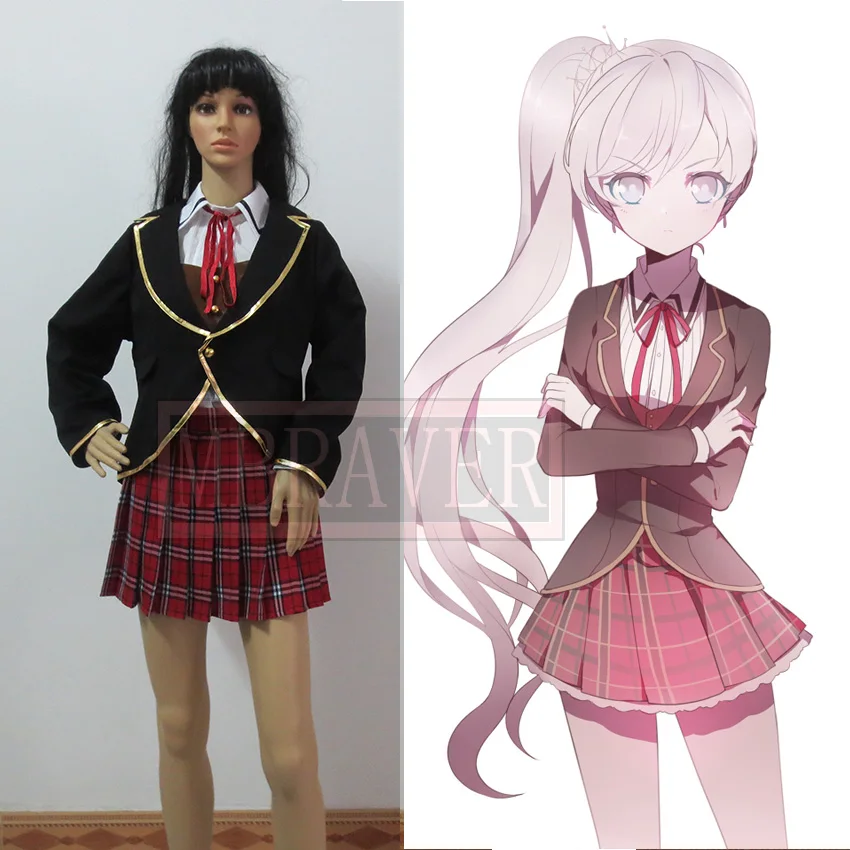 

Ruby Weiss Blake Yang School Uniform Cosplay Costume Custom Made Any Size