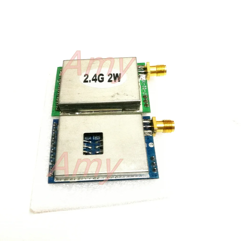 2.4G high power 2W wireless video monitoring module wireless transmitting and receiving set