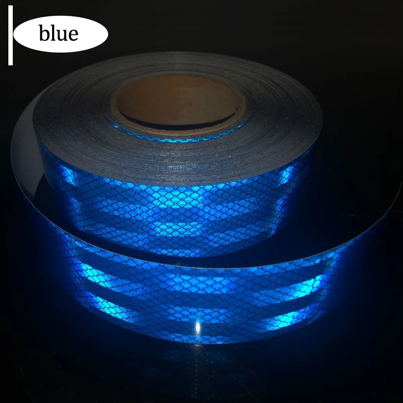 50mm X25m  Reflective car Stickers Adhesive Tape For car Safety