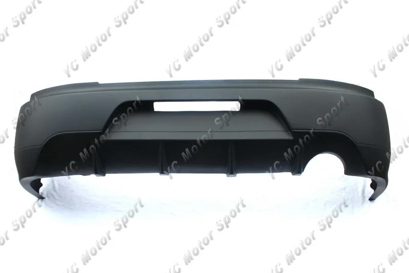 Car Accessories FRP Fiber Rear Bumper Fit For 2004-2007 Evolution 8-9 8 9 JDM OEM Style Rear Bumper with Diffuser