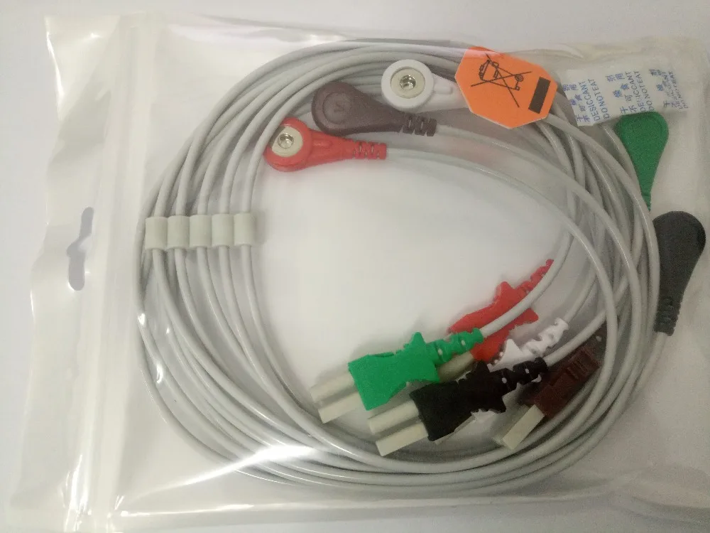 Free Shipping kmtkeramed for SPACELABS TUR-LINK style lead wires, 40 in. (102 cm) , 5-Ld