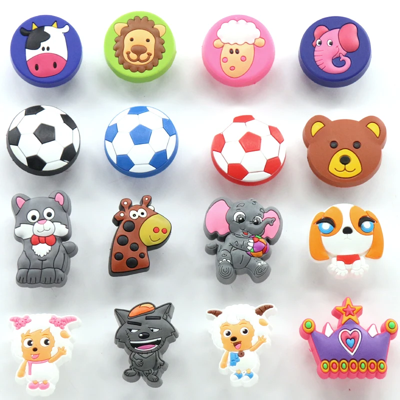 1xLovely Soft Rubber Cartoon Kids Room Decors Drawer Handles Cabinet Pulls/Knobs Children Room Wardrobe Cupboard door knobs pull