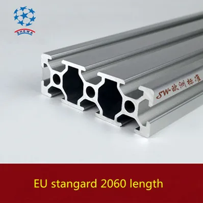 2060 aluminum extrusion profile european standard length 400mm aluminum profile workbench 1pcs