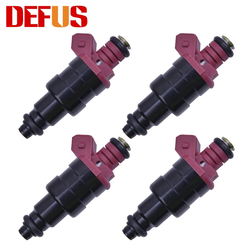 

DEFUS 4X Fuel Injector Nozzle 037906031AF For Audi Golf Gl 1.8L 2.0L Mi Values Petrol Gasoline Parts Accessories Bico Injection