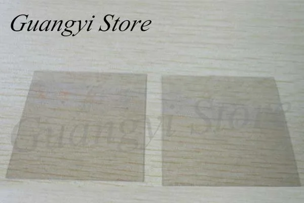 Слюдяная прокладка из натуральной непористой слюды, термостойкий изоляционный лист, 10 шт., Лист Прозрачной слюды 50*50*0,1 мм