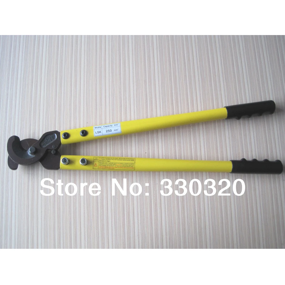 

LSK-250 long arm heavy duty cable cutter for cutting wire max 250mm2