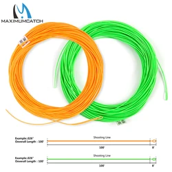 Maximumcatch Floating Fly Shooting Line Running Line with Front Loop 0.026'' 0.034'' 0.037'' 0.042''