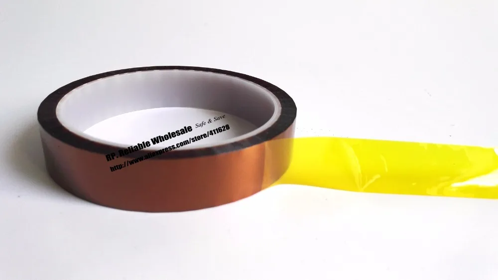 0.06mm thick 165mm wide 33M Length, Heat Withstand Poly imide tape fit for Isolate, Insulate