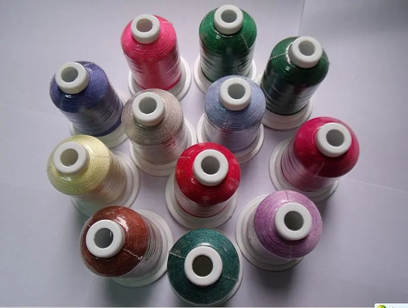 61 brother colors 1100 yards polyester embroidery thread+DHL free shipping at $99.99/set