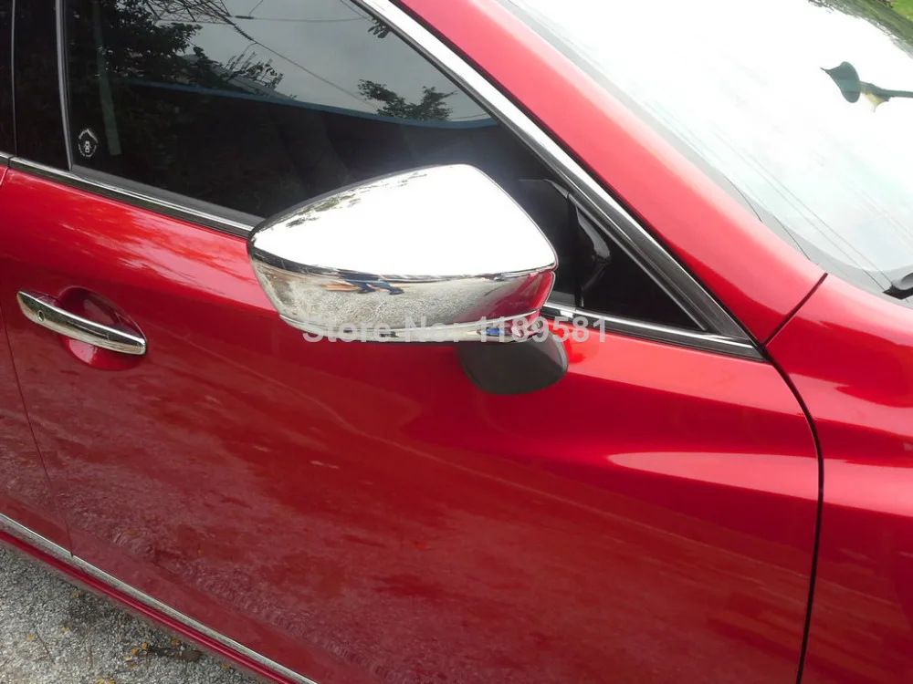 

For Mazda 6 M6 Atenza 2014 2015 2016 ABS Chrome Side Mirror Cover Trim Car Accessories Stickers